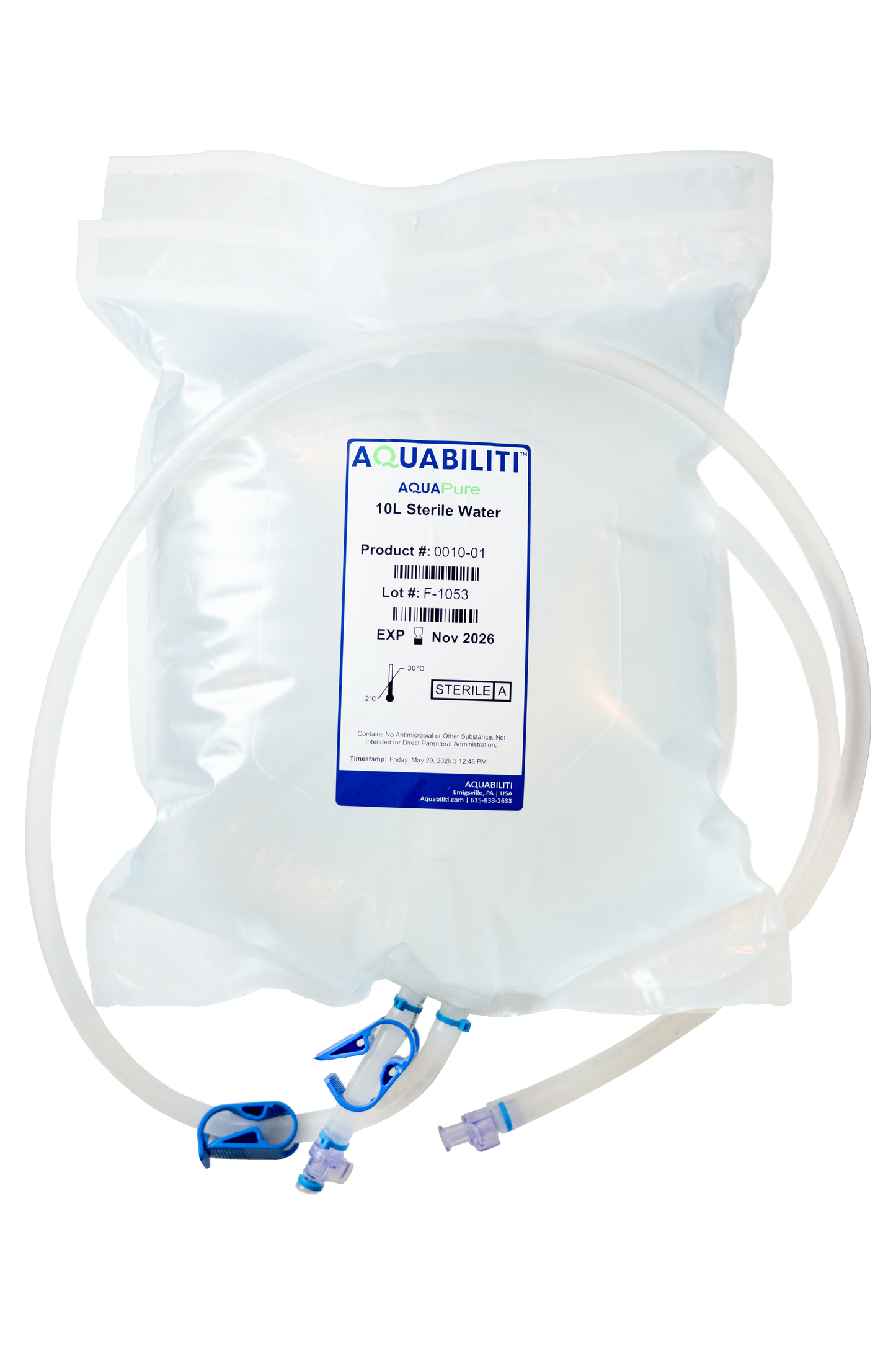 Sterile Purified Water (USP)
