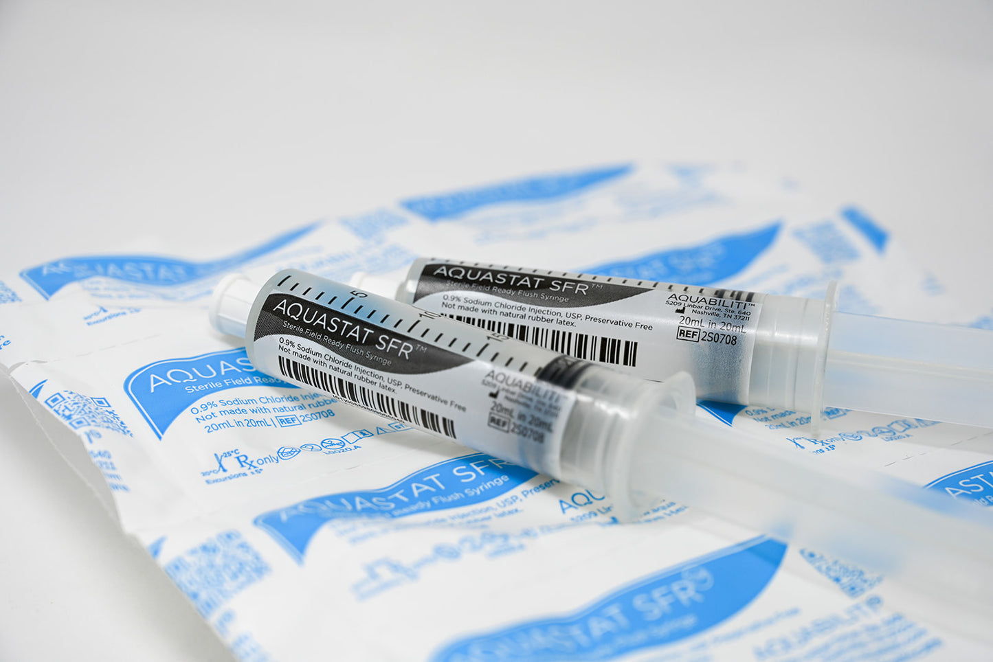 Sterile Field Ready Flush Syringes